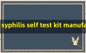syphilis self test kit manufacturer